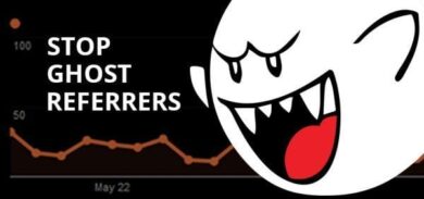 Ghost Analytics Spam Referrers