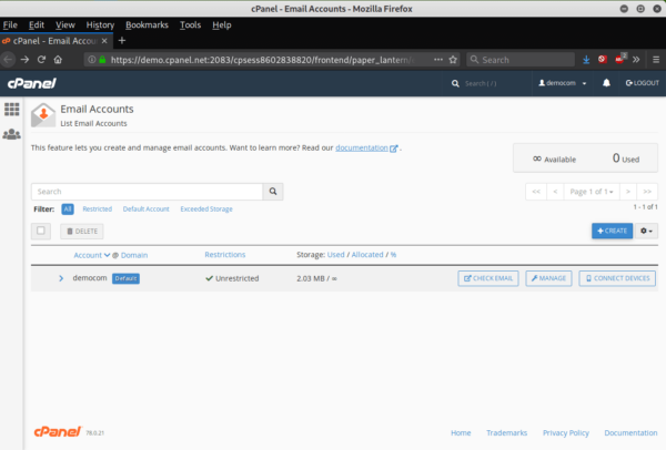 Most users will log into their hosting cPanel and navigate to the email accounts page in order to manage their email account passwords