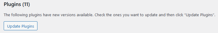Update plugins to patch security issues from the dashboard